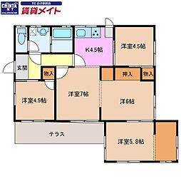 白塚町U様貸家