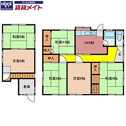 物置、事務所建屋付き平屋