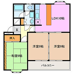 徳川台ロイヤルマンション 105