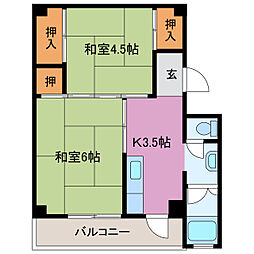 ビレッジハウス安楽島1号棟 401