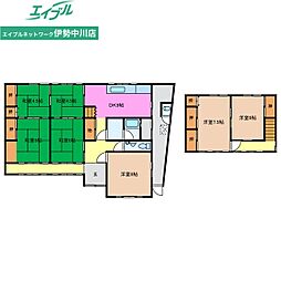 倉庫付き広々三ヶ野貸家