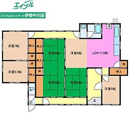 白山町真見貸家