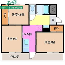 ヴィラナリー津　A棟