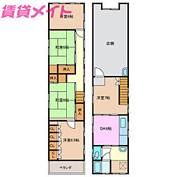 津市久居本町の一戸建て