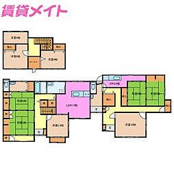 津市白山町二本木の一戸建て
