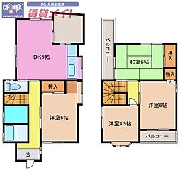 津市高茶屋小森町の一戸建て