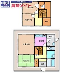 津市白山町伊勢見の一戸建て