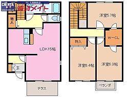 松阪市嬉野中川新町2丁目の一戸建て