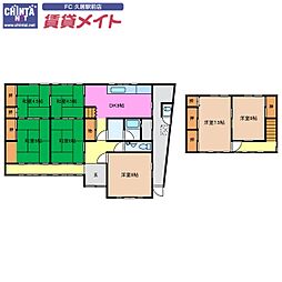 津市白山町三ヶ野の一戸建て