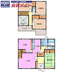 津市高茶屋小森町の一戸建て