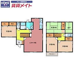 津市片田新町の一戸建て