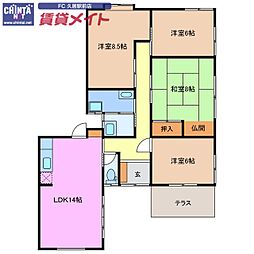 松阪市嬉野一志町の一戸建て