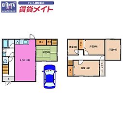 津市阿漕町津興の一戸建て