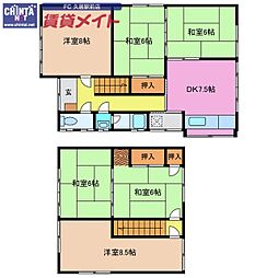 津市高茶屋2丁目の一戸建て