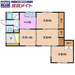 松阪市小黒田町の一戸建て