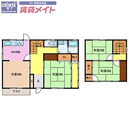 松阪市駅部田町の一戸建て