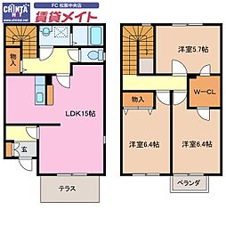 松阪市嬉野中川新町2丁目の一戸建て