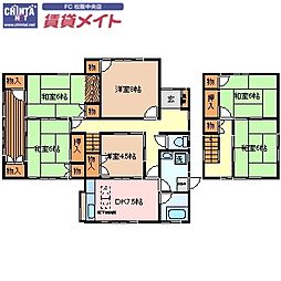 松阪市鎌田町の一戸建て