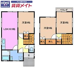 松阪市大黒田町の一戸建て