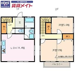 松阪市高町の一戸建て