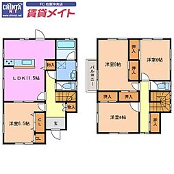 松阪市大津町の一戸建て