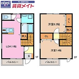 松阪市大黒田町の一戸建て