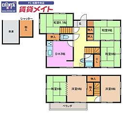松阪市大津町の一戸建て