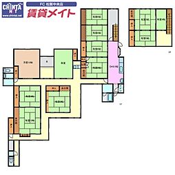 松阪市六軒町の一戸建て