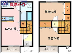 松阪市大黒田町の一戸建て