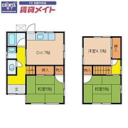 松阪市小黒田町の一戸建て