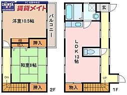 松阪市五反田町2丁目の一戸建て