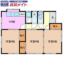 松阪市駅部田町の一戸建て