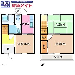 伊勢市岡本3丁目の一戸建て