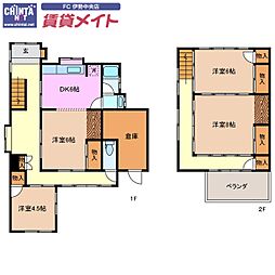 伊勢市岡本2丁目の一戸建て