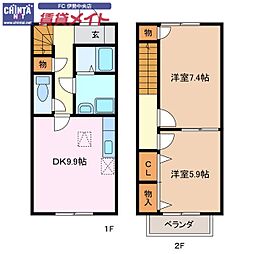 伊勢市上地町の一戸建て