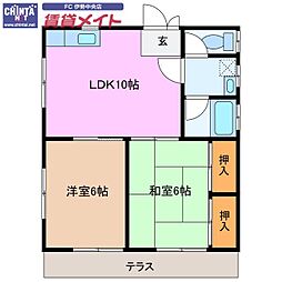 伊勢市御薗町長屋の一戸建て
