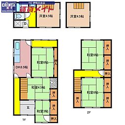 伊勢市大湊町の一戸建て