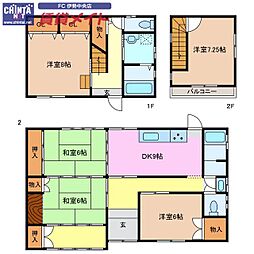 伊勢市二見町今一色の一戸建て