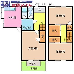 伊勢市一之木4丁目の一戸建て