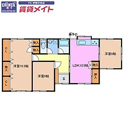 伊勢市小俣町宮前の一戸建て