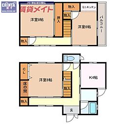 河芸町上野澤田借家