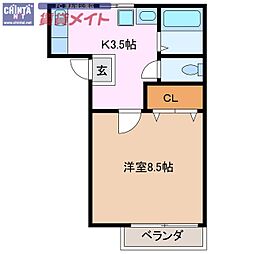 ハイツもみの木　B