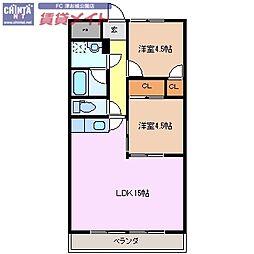 リパルティーレ津新町　A棟