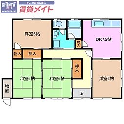 阿漕町津興貸家