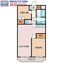 アビタシオン津Ａ棟
