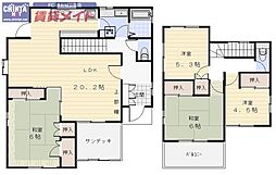 一身田上津部田岩崎様貸家