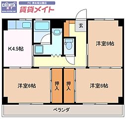 ビレッジハウス津2号棟
