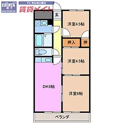 リパルティーレ津新町　A棟