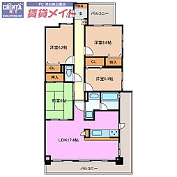サンマンションアトレ津ヒルズ　806号室