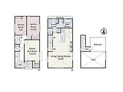 近代建物のLa.Galleria TailorMade 国立25期 東4丁目　全5区画